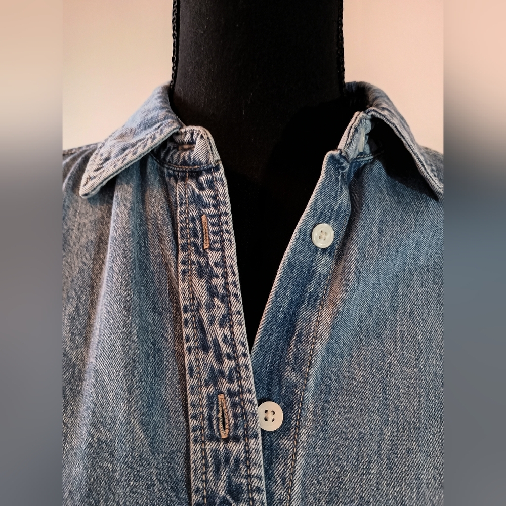 Universal Thread NWOT Denim Shirt Dress - Picture 7 of 8
